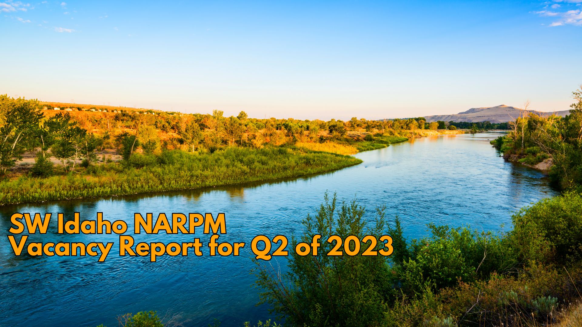 SW Idaho NARPM Vacancy Report for Q2 of 2023